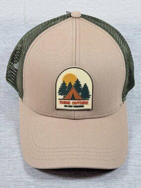 Capture Brand "Think Outside No Box Required" Mesh Men's Snapback Adjustable Hat